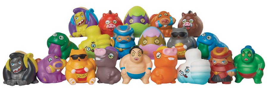 Squish-Dee-Lish Wacky Mini Figure Series 4 Blind Mystery Box Display