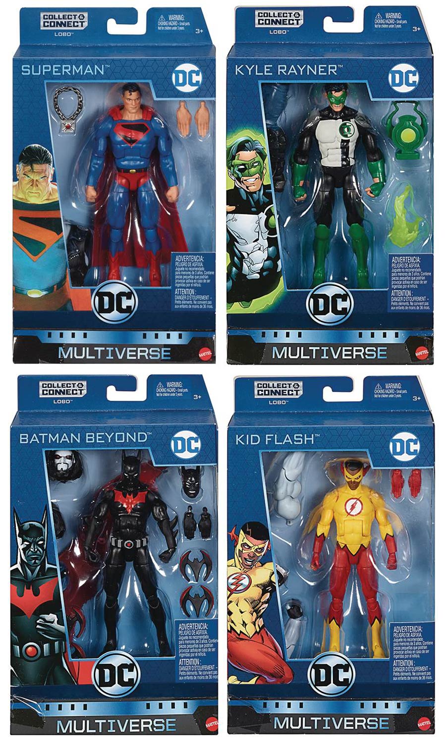 DC Multiverse 6-Inch Action Figure Assortment Case Lobo Wave