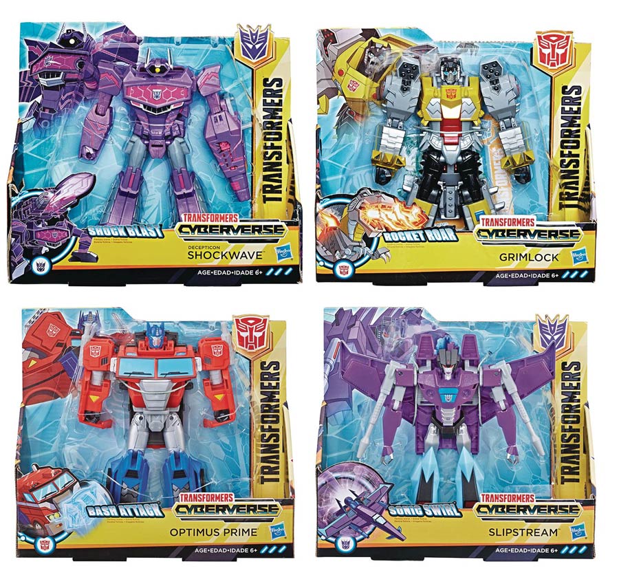 Transformers Cyberverse Ultra Action Figure Assortment Case 201901