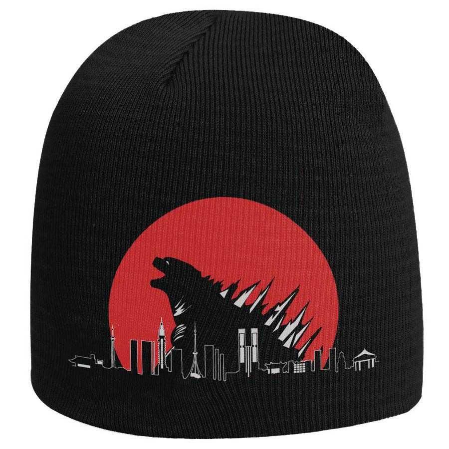 Red Sun Kaiju Beanie