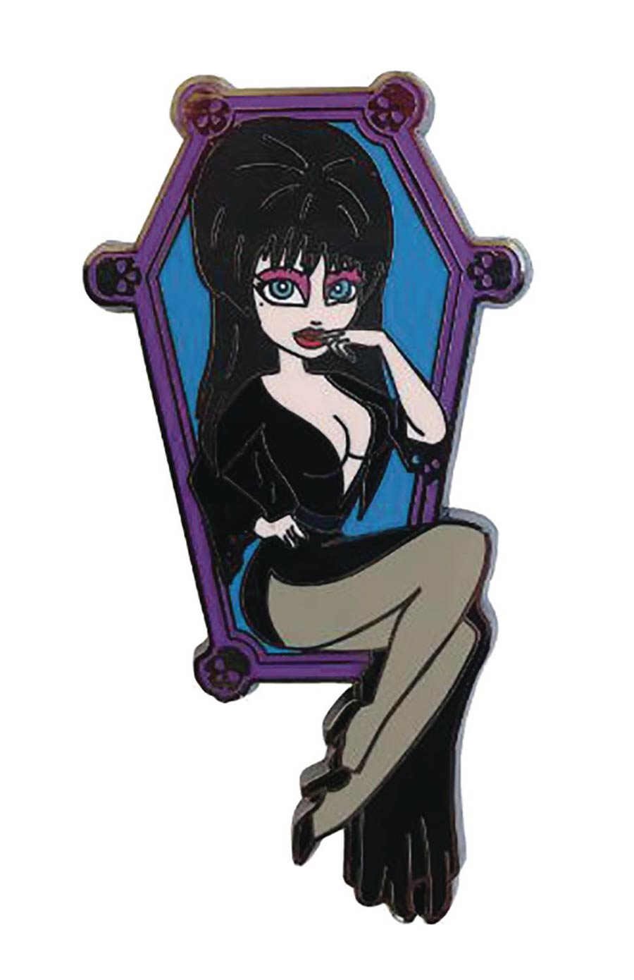 Elvira Enamel Pin - Coffin Cutie