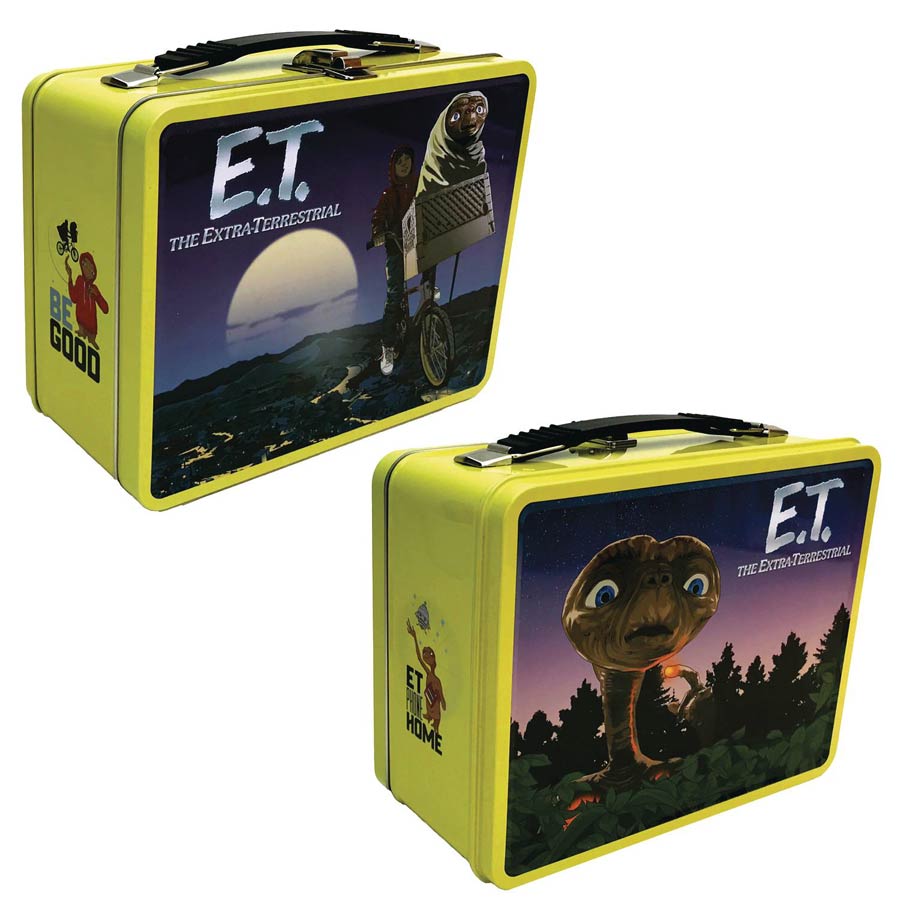 Classic Film Tin Tote - E.T. Retro Style