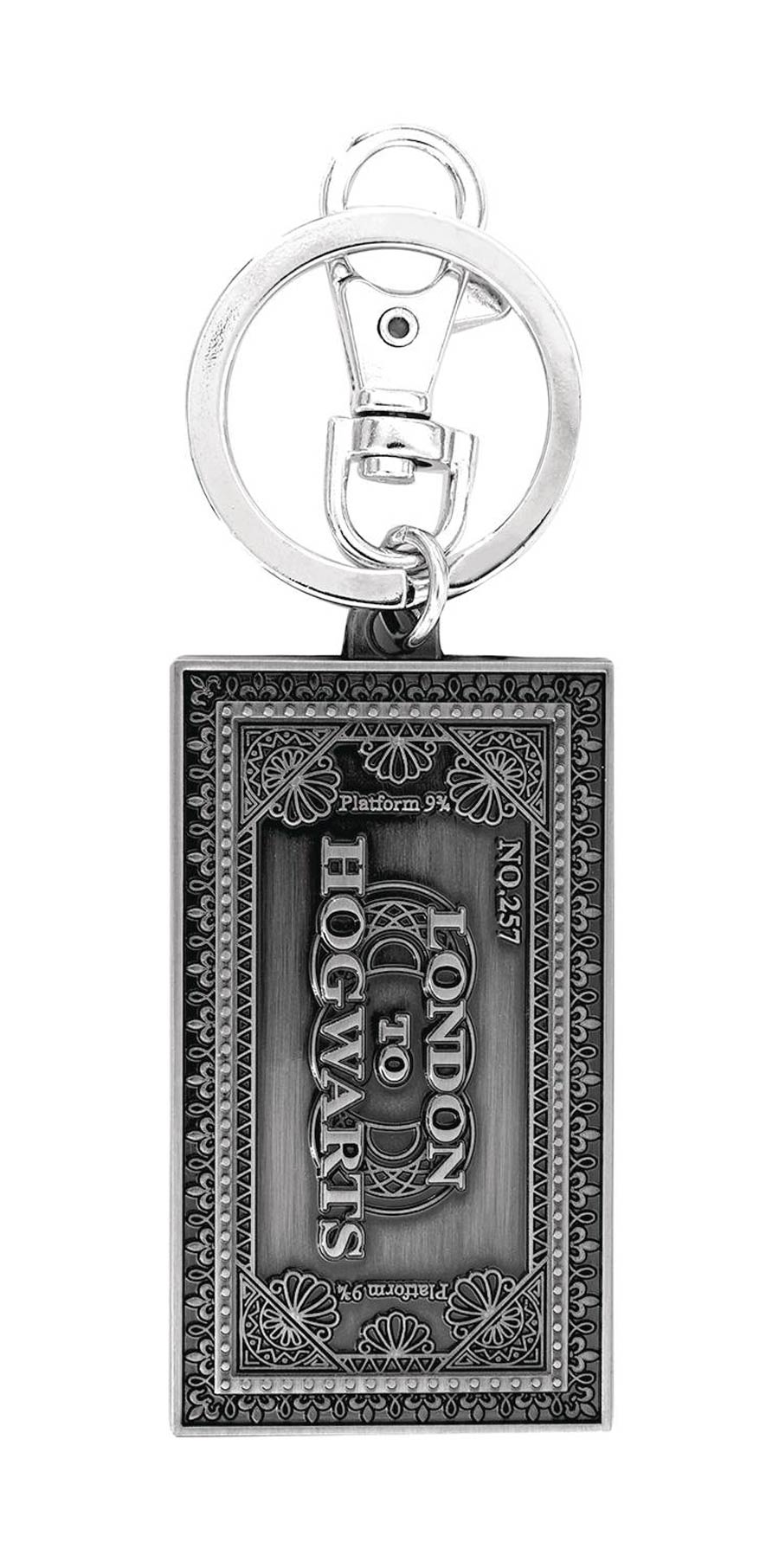 Harry Potter Hogwarts Express Ticket Pewter Keyring