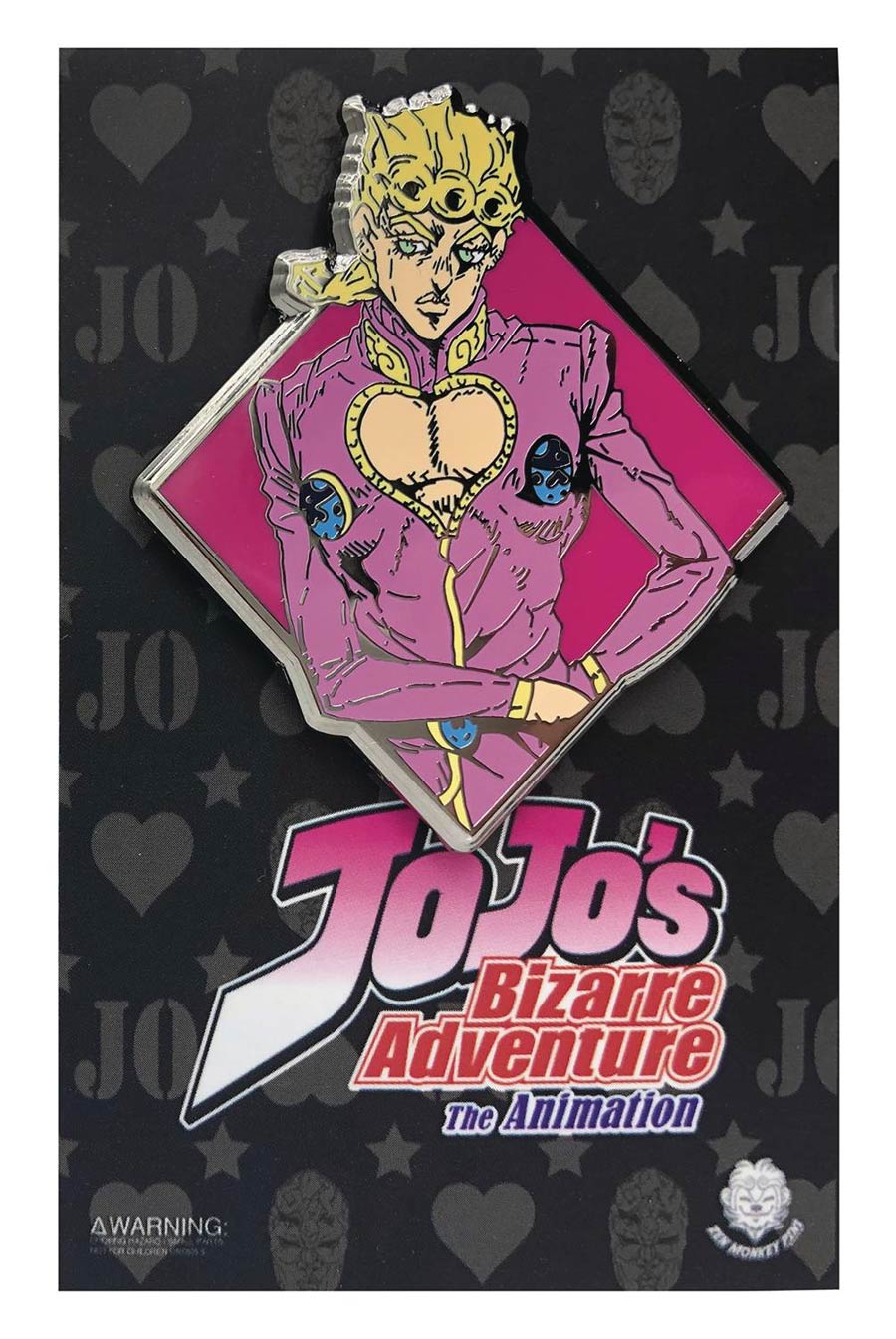 JoJos Bizarre Adventure Pin - Giorno