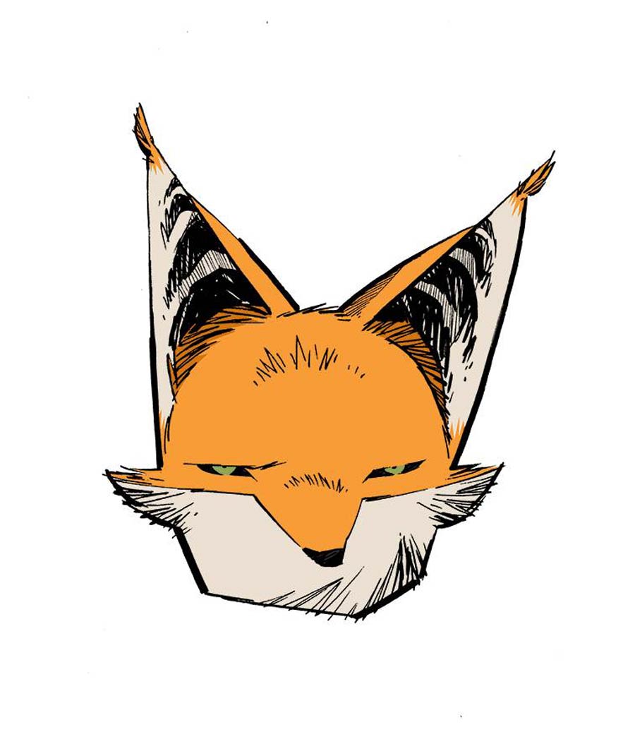 Middlewest Pin - Fox