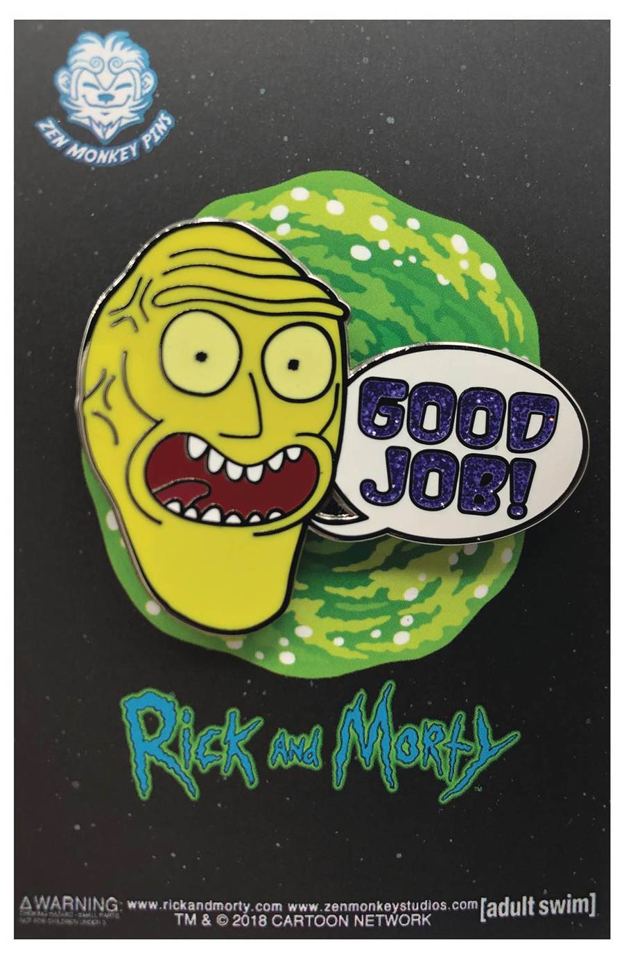 Rick And Morty Pin - Cromulon Good Job