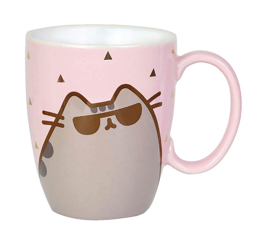 Our Name Is Mud Pusheen 12-Ounce Mug - Sunglasses Pusheen