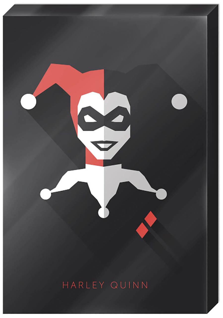 DC Heroes High Gloss Canvas Wall Art - Harley Quinn