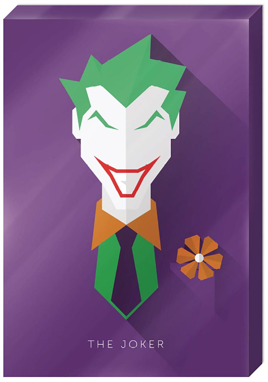 DC Heroes High Gloss Canvas Wall Art - Joker