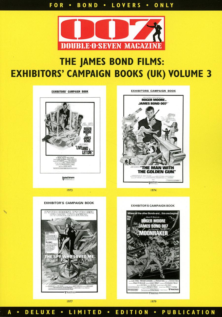 James Bond Films Exhibitors Campaign Books UK Vol 3 TP