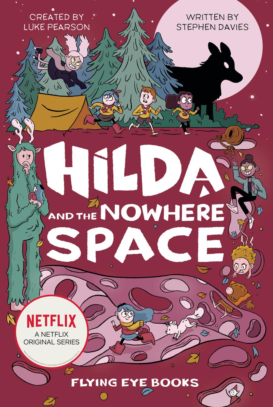 Hilda And The Nowhere Space Netflix Tie-In Novel HC