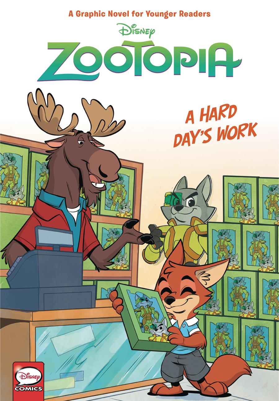 Disney Zootopia Hard Days Work Younger Readers HC