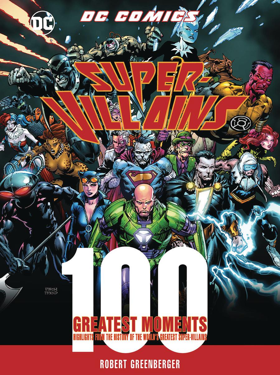 DC Comics Super-Villains 100 Greatest Moments HC