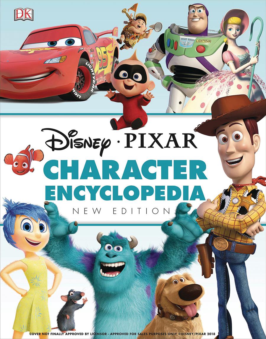 Disney Pixar Character Encyclopedia HC New Edition