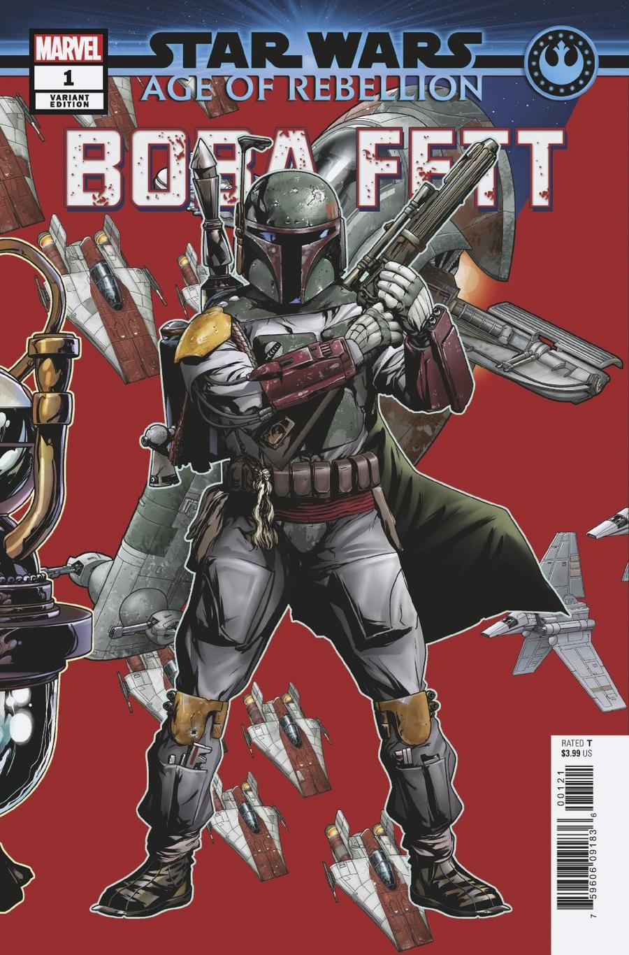 Star Wars Age Of Rebellion Boba Fett #1 Cover C Variant Mike McKone Puzzle Piece Cover