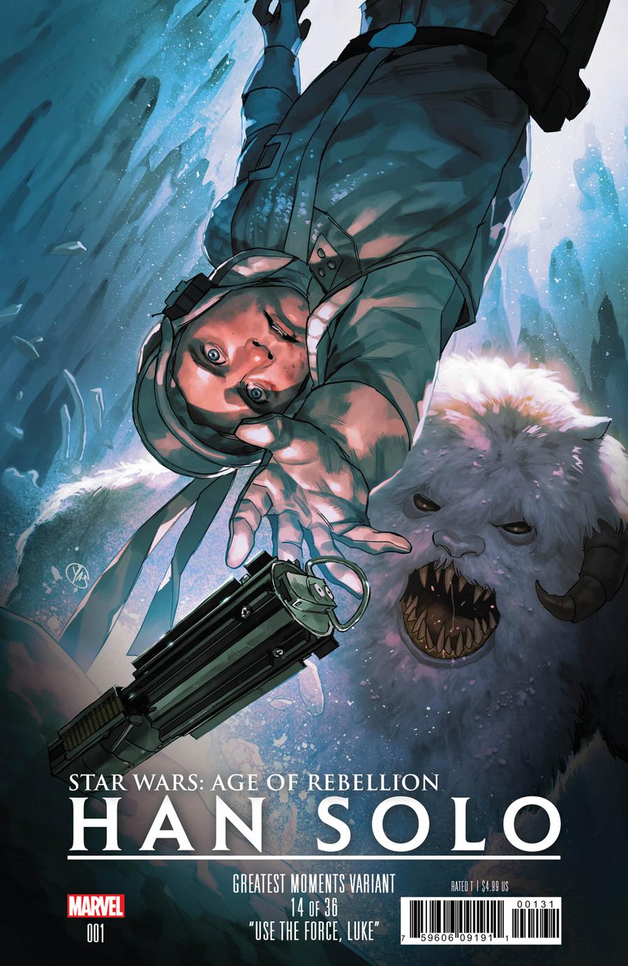 Star Wars Age Of Rebellion Han Solo #1 Cover E Variant Yasmine Putri Greatest Moments Cover