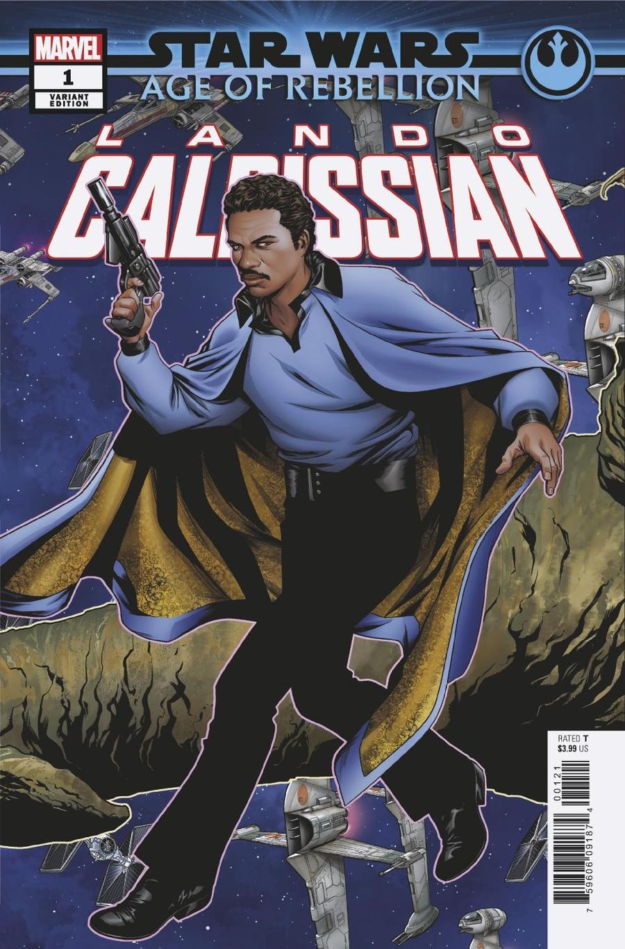 Star Wars Age Of Rebellion Lando Calrissian #1 Cover C Variant Mike McKone Puzzle Piece Cover