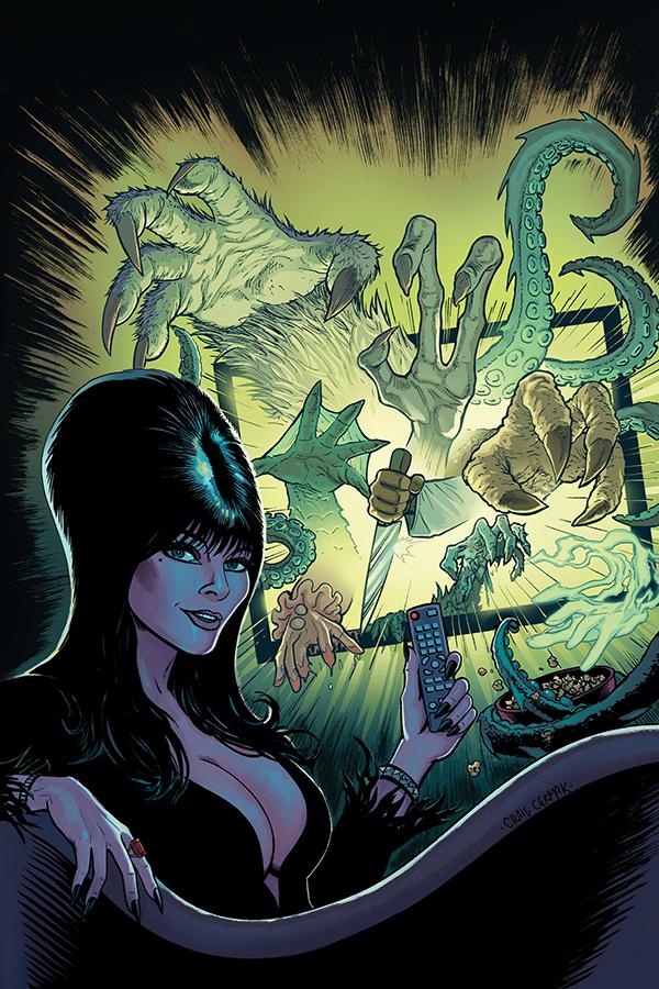 Elvira Mistress Of The Dark Vol 2 #10 Cover F Incentive Craig Cermak Virgin Cover