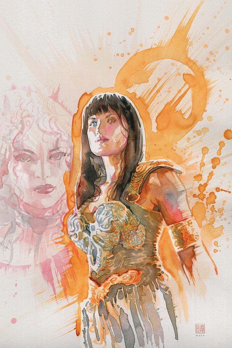 Xena Warrior Princess Vol 4 #2 Cover D Incentive David Mack Virgin Cover