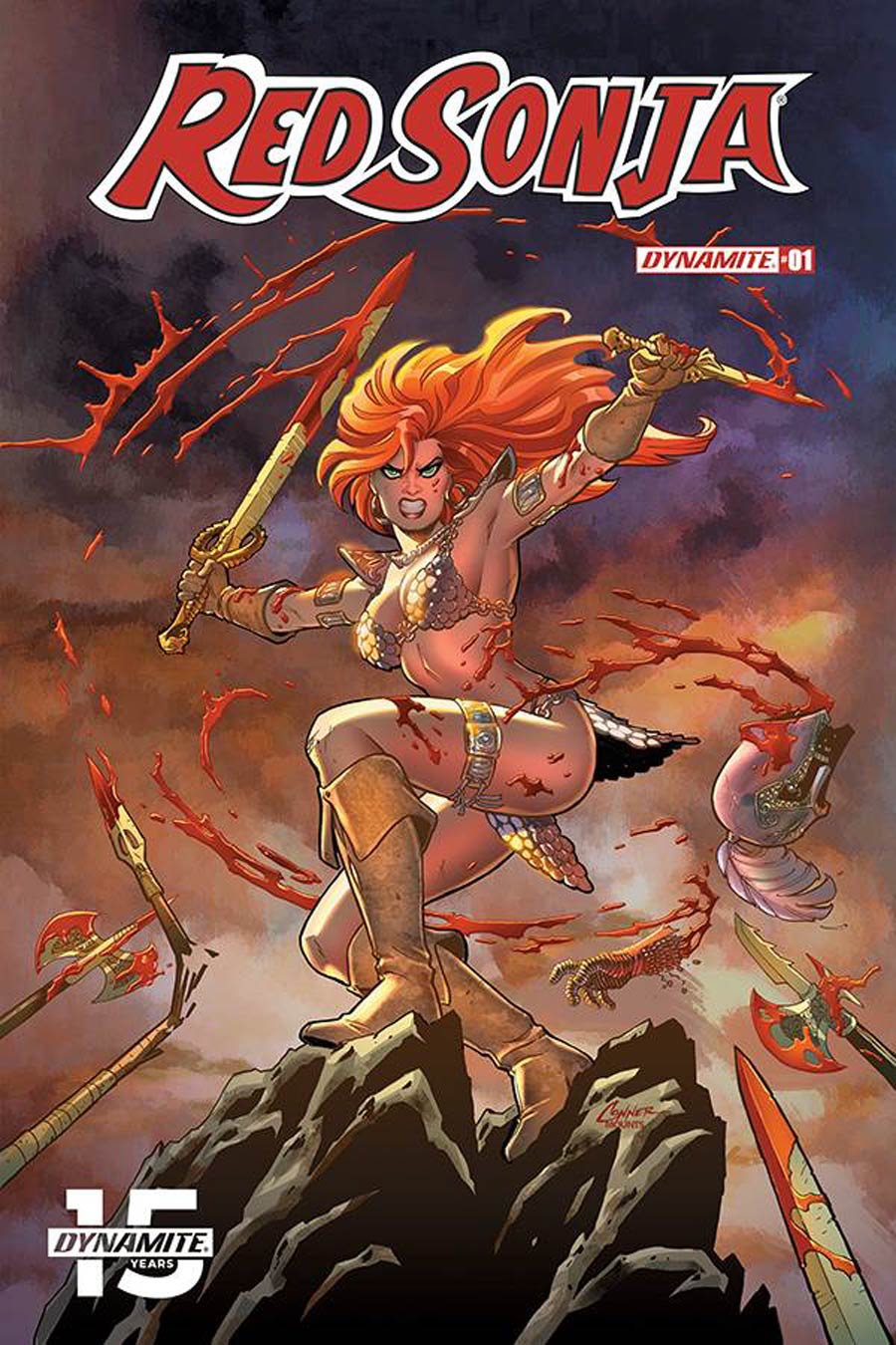 Red Sonja Vol 8 #1 Cover S Limited Edition Amanda Conner Cover CGC Graded