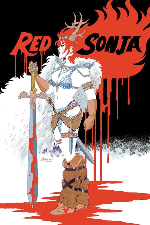 Red Sonja Vol 8 #4 Cover K Limited Edition Amanda Conner Virgin Cover
