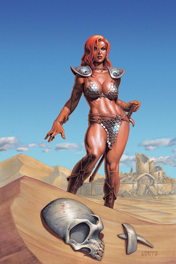 Red Sonja Vol 8 #2 Cover L Limited Edition Joseph Michael Linsner Virgin Cover
