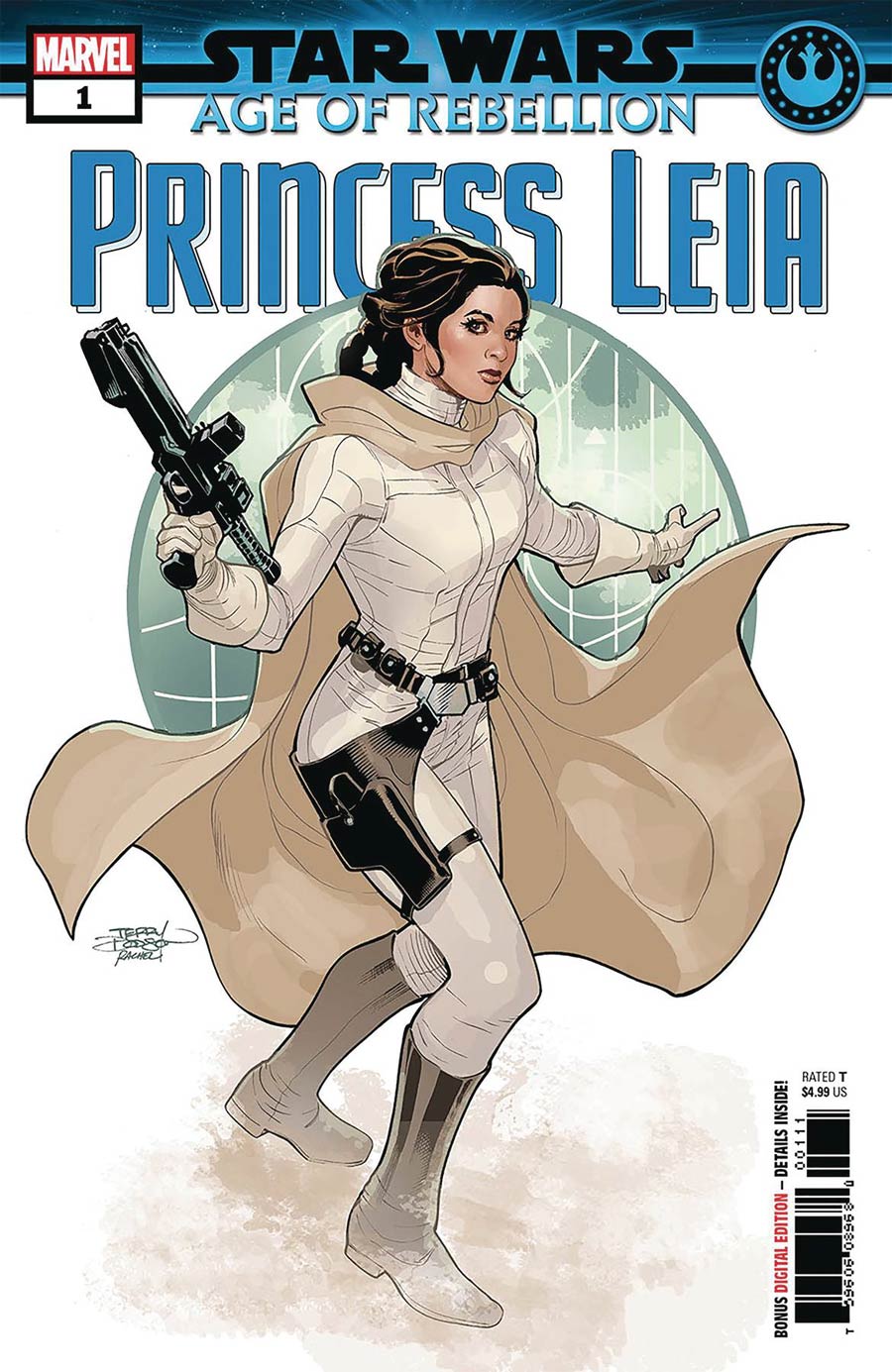 Star Wars Age Of Rebellion Princess Leia #1 Cover F DF Signed By Terry Dodson & Rachel Dodson
