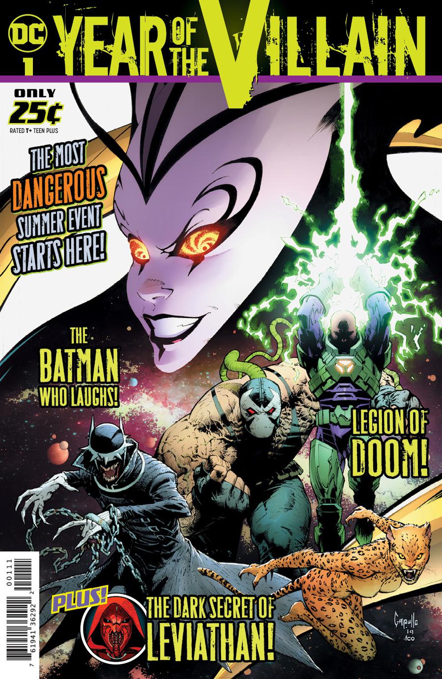 DCs Year Of The Villain #1 Cover A Regular Greg Capullo Cover