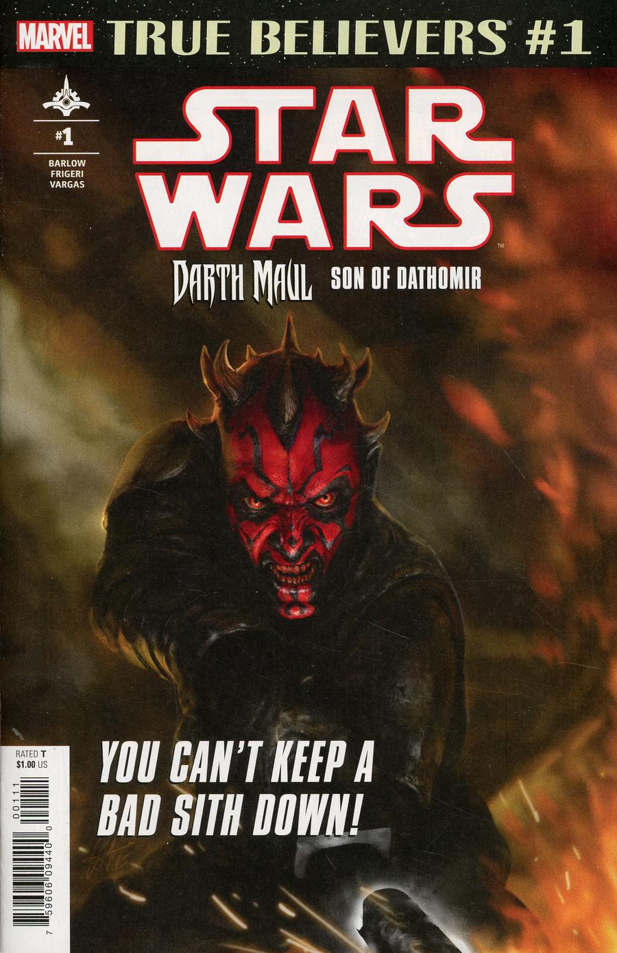 True Believers Star Wars Darth Maul #1