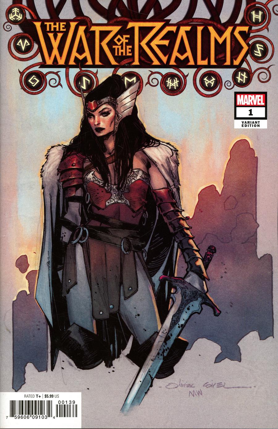 War Of The Realms #1 Cover O Variant Olivier Coipel Cover