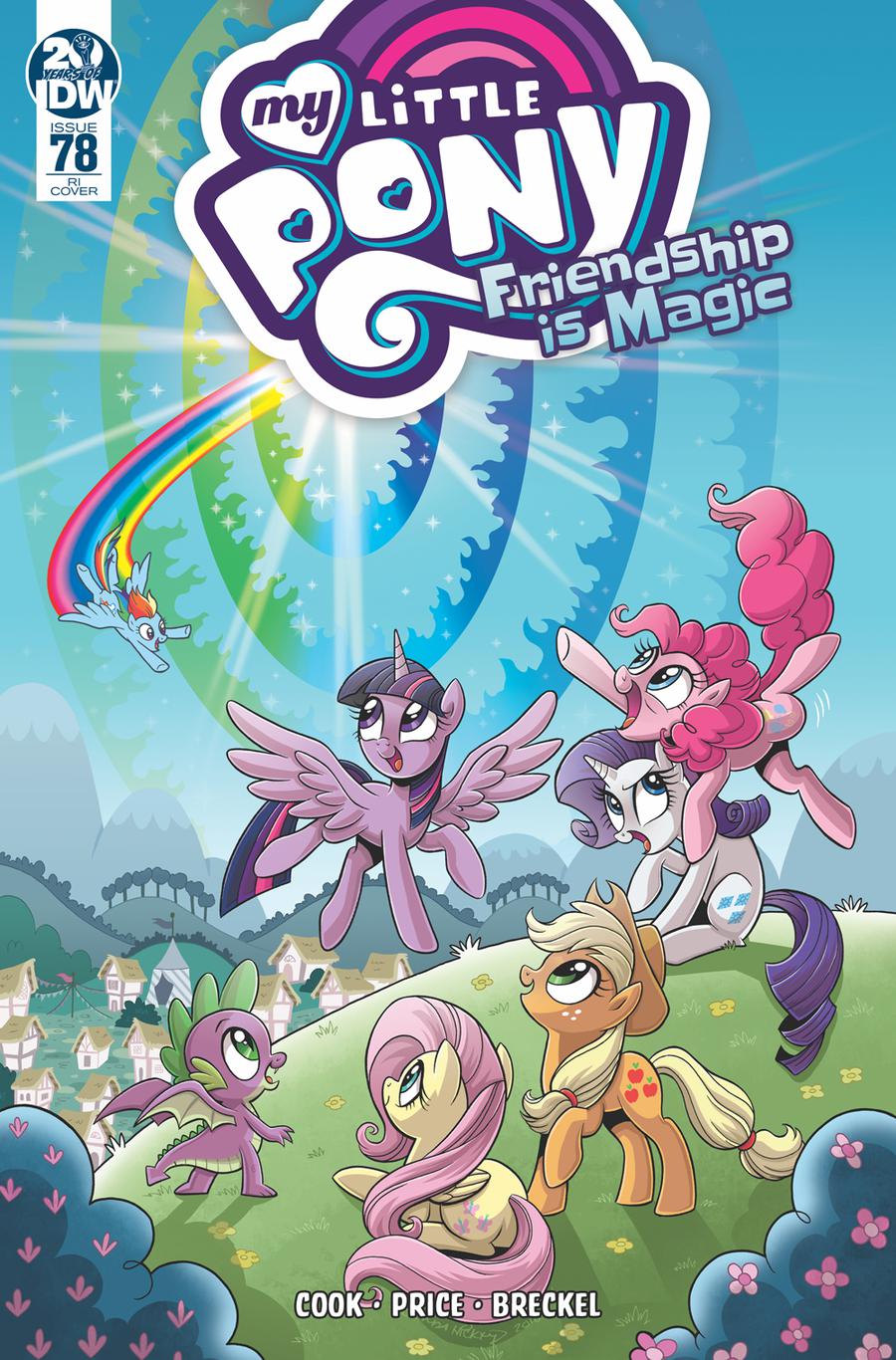 My Little Pony Friendship Is Magic #78 Cover C Incentive Brenda Hickey Variant Cover