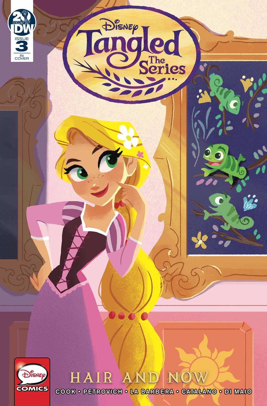 Tangled The Series Hair And Now #3 Cover B Incentive Gabby Zapata Variant Cover