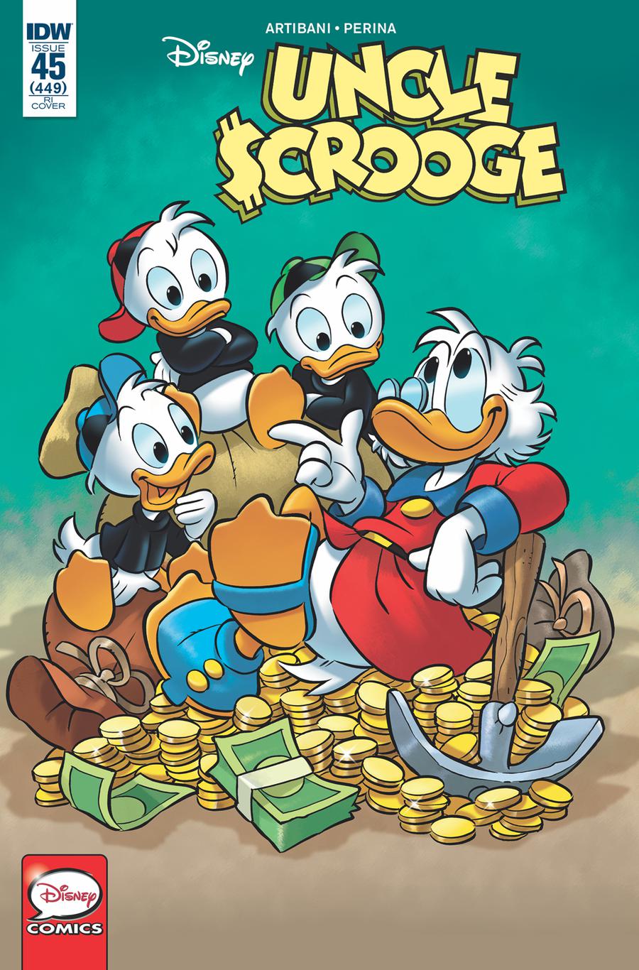 Uncle Scrooge Vol 2 #45 Cover B Incentive Alessandro Perina Variant Cover
