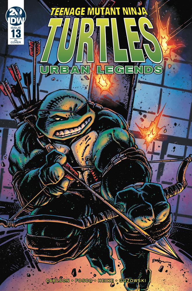 Teenage Mutant Ninja Turtles Urban Legends #13 Cover C Incentive Kevin Eastman Variant Cover