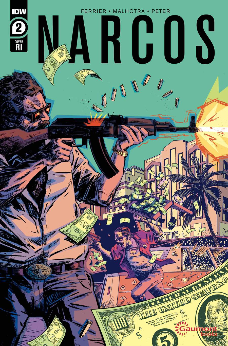 Narcos #2 Cover B Incentive Clay McCormack Variant Cover
