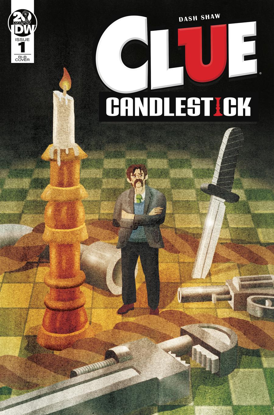 Clue Candlestick #1 Cover C Incentive Jed McGowan Variant Cover