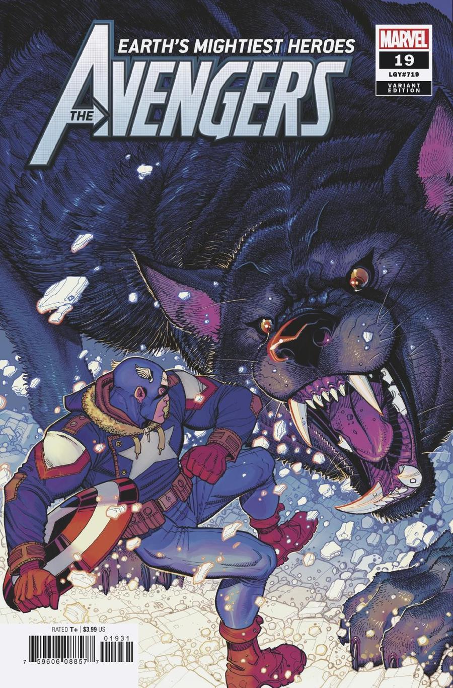 Avengers Vol 7 #19 Cover C Incentive Nick Bradshaw Variant Cover (War Of The Realms Tie-In)