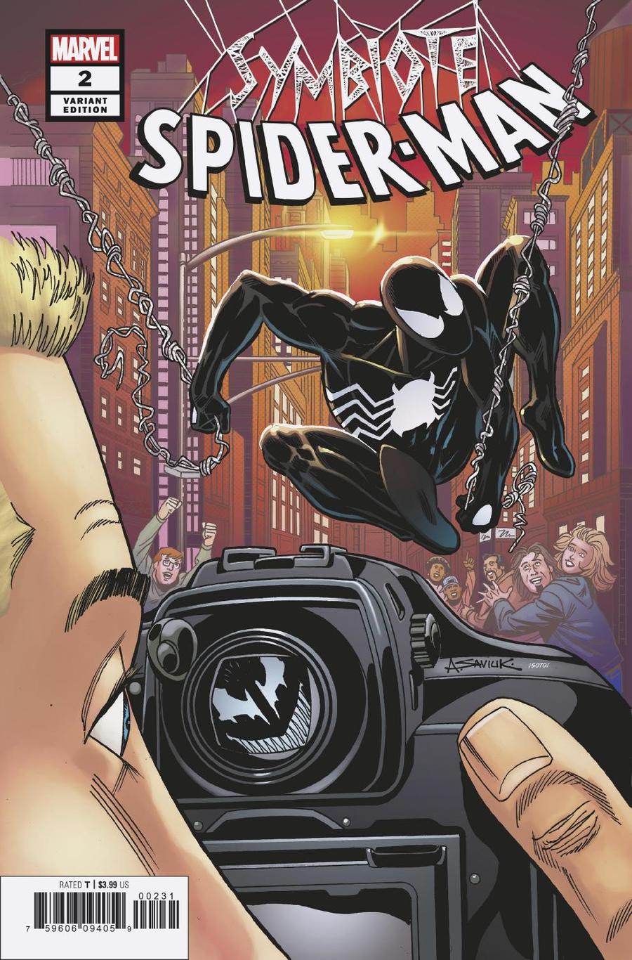 Symbiote Spider-Man #2 Cover D Incentive Alex Saviuk Variant Cover