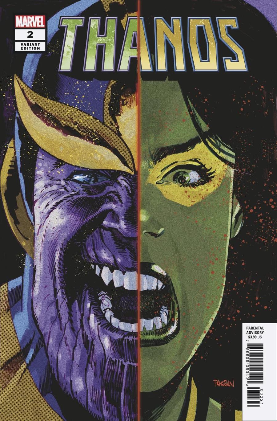 Thanos Vol 3 #2 Cover C Incentive Dan Panosian Variant Cover