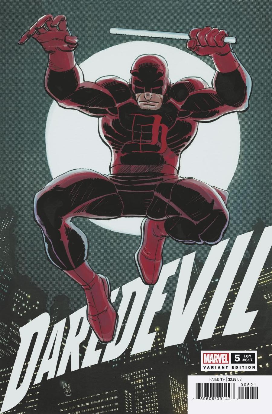 Daredevil Vol 6 #5 Cover B Incentive John Romita Jr Hidden Gem Variant Cover