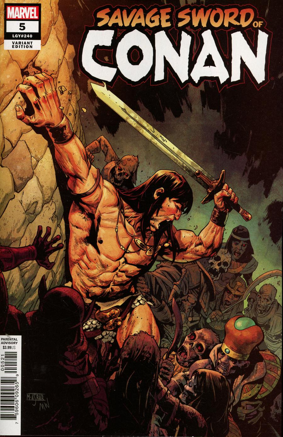 Savage Sword Of Conan #5 Cover B Incentive Mahmud Asrar Variant Cover