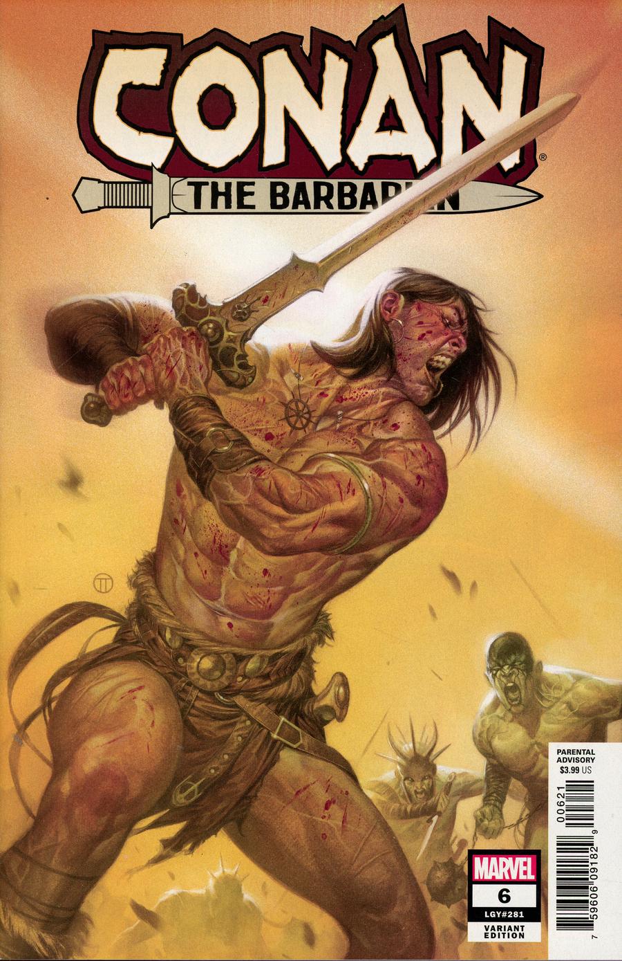 Conan The Barbarian Vol 4 #6 Cover B Incentive Julian Totino Tedesco Variant Cover