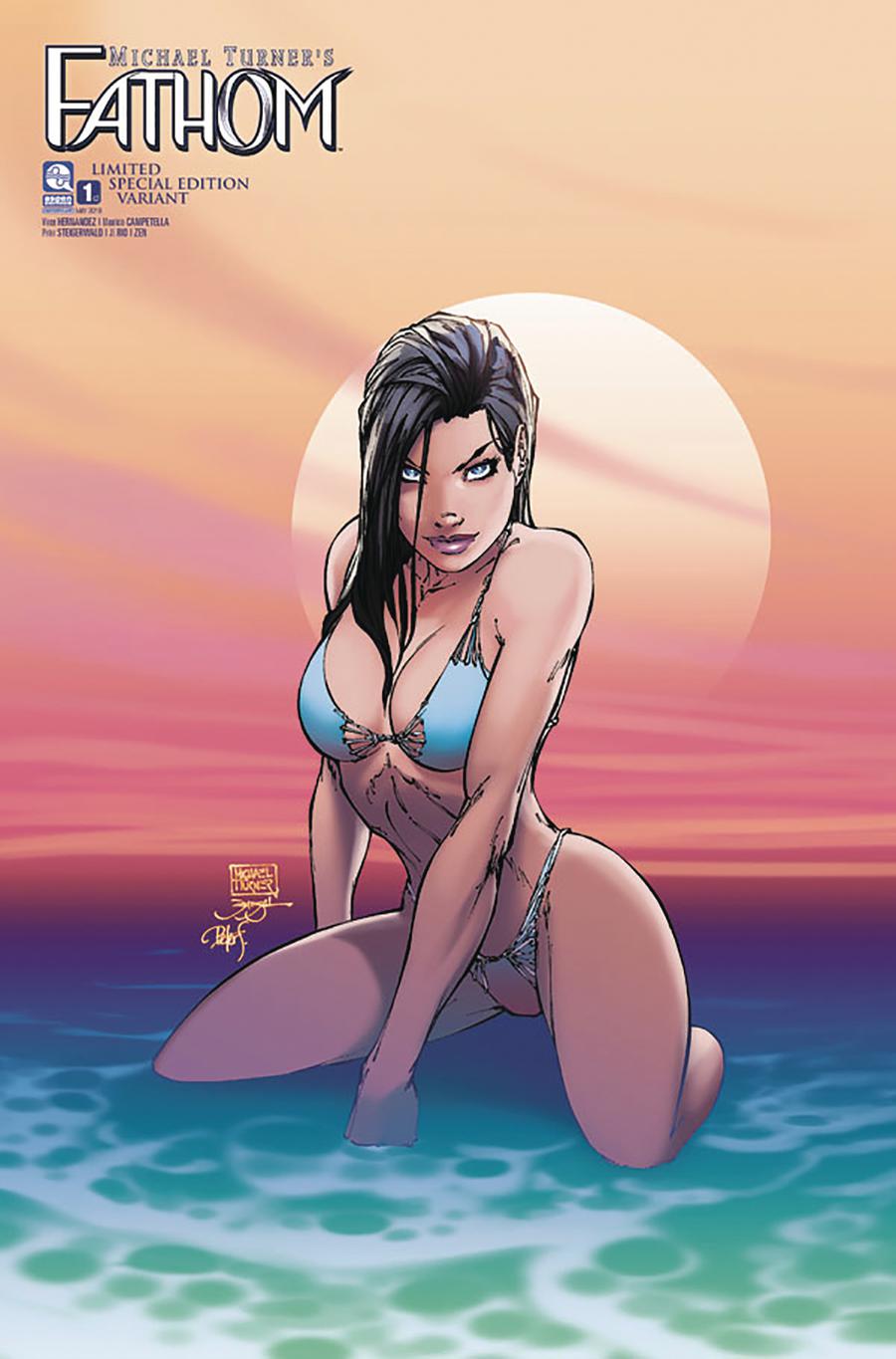 Fathom Vol 6 #1 Cover D Variant Michael Turner Cover