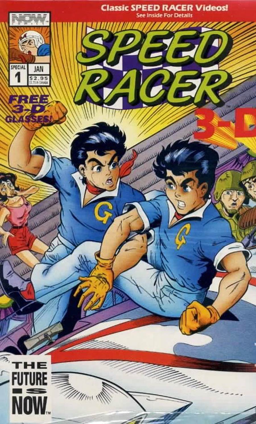 Speed Racer 3-D Special #1 Cover B Without Glasses