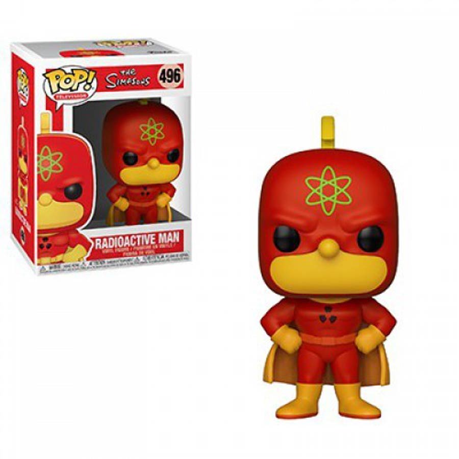 POP Animation 496 Simpsons Series 2 Radioactive Man Vinyl Figure