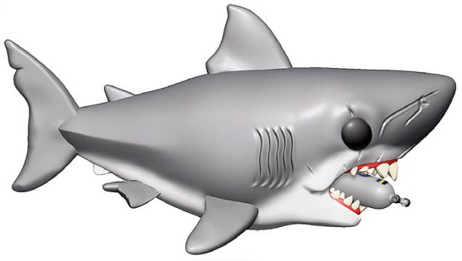 POP Movies Jaws Jaws With Diving Tank 6-Inch Vinyl Figure