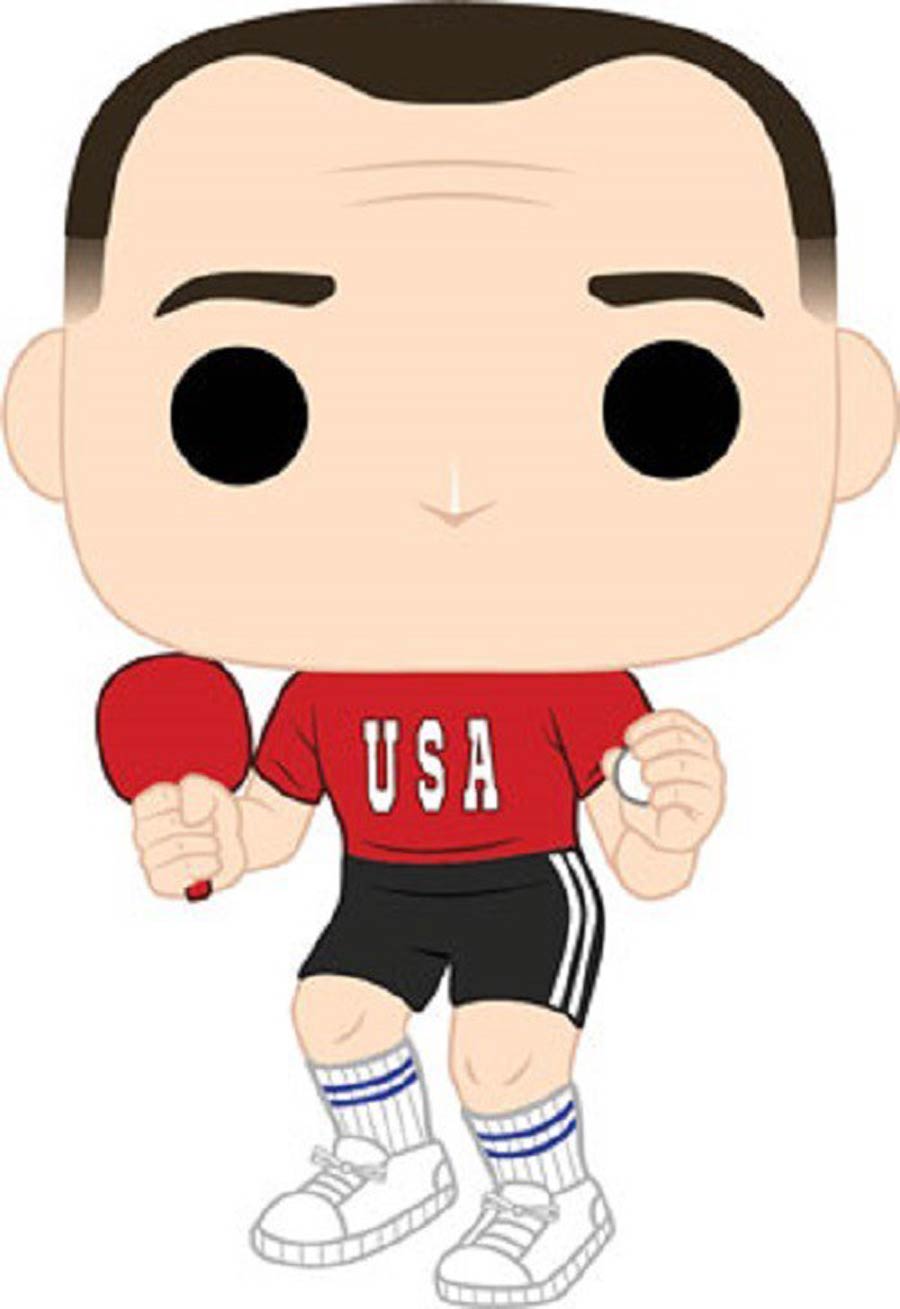 POP Movies Forrest Gump Forrest In Ping Pong Outfit Vinyl Figure