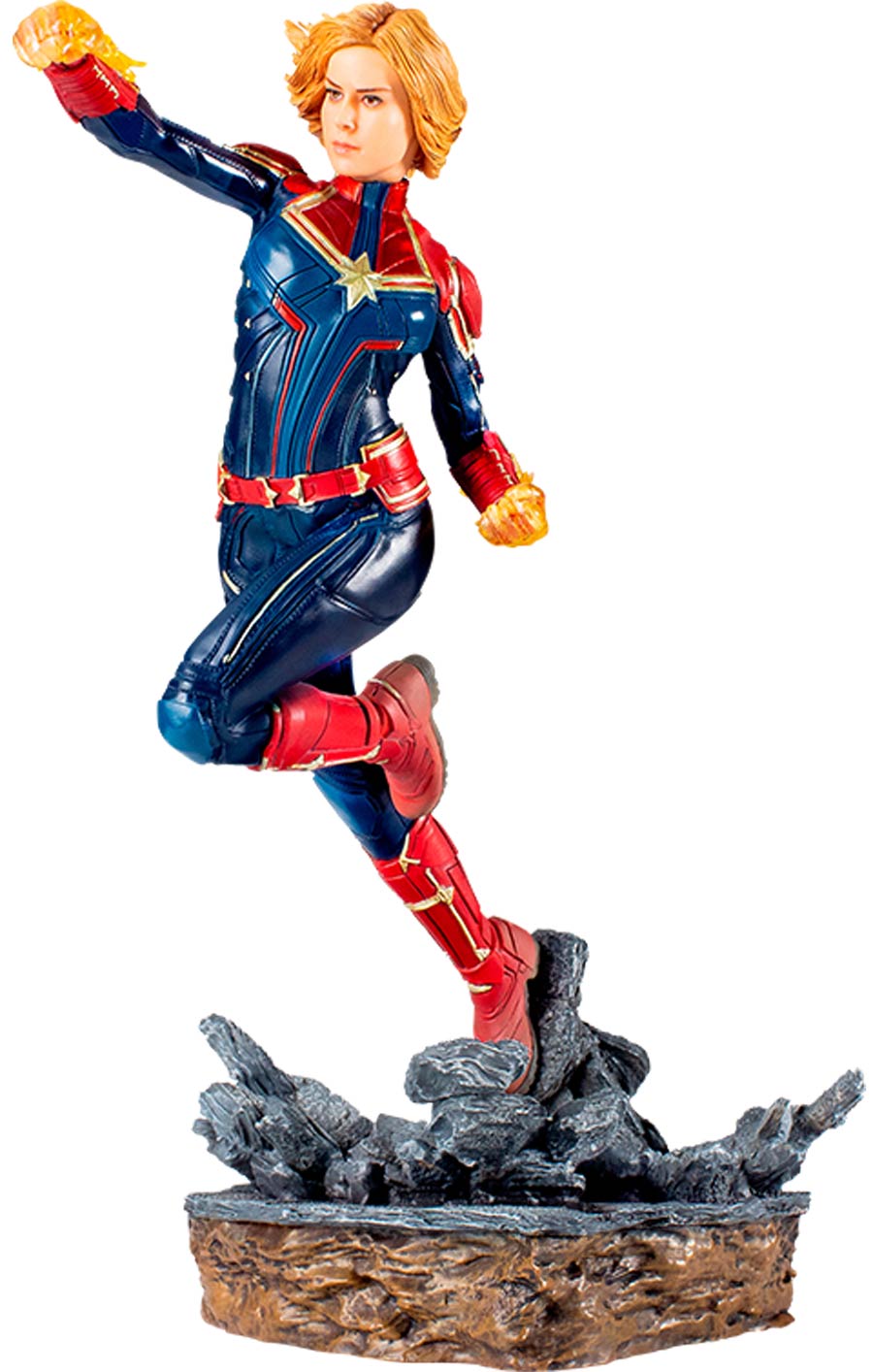 Captain Marvel Battle Diorama Art Scale 1/10 Scale Statue