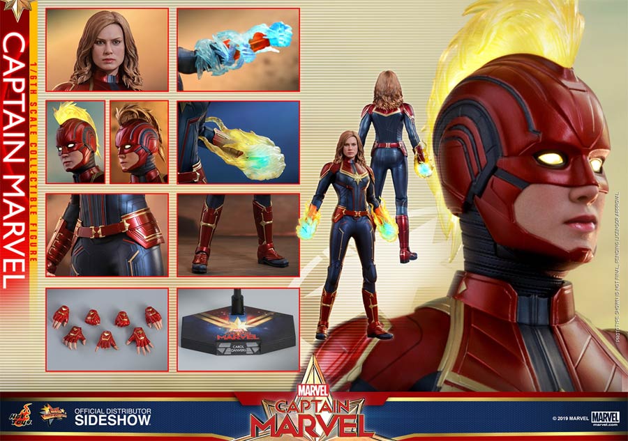 Captain Marvel Sixth Scale Figure