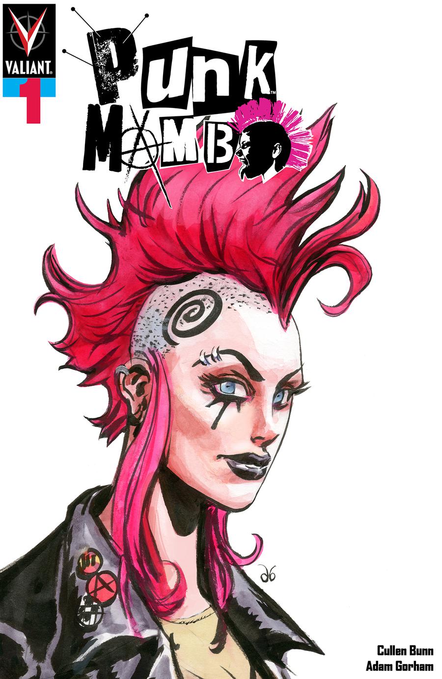 Punk Mambo #1 Cover F Incentive Dan Brereton Flocked Punk Variant Cover